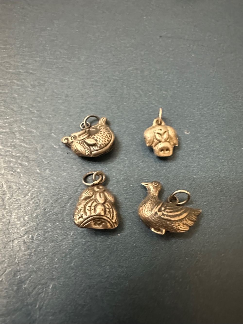 Vintage Chinese Metal Charms Bundle - Picture 2 of 2